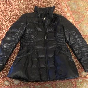 Black Puff Coat